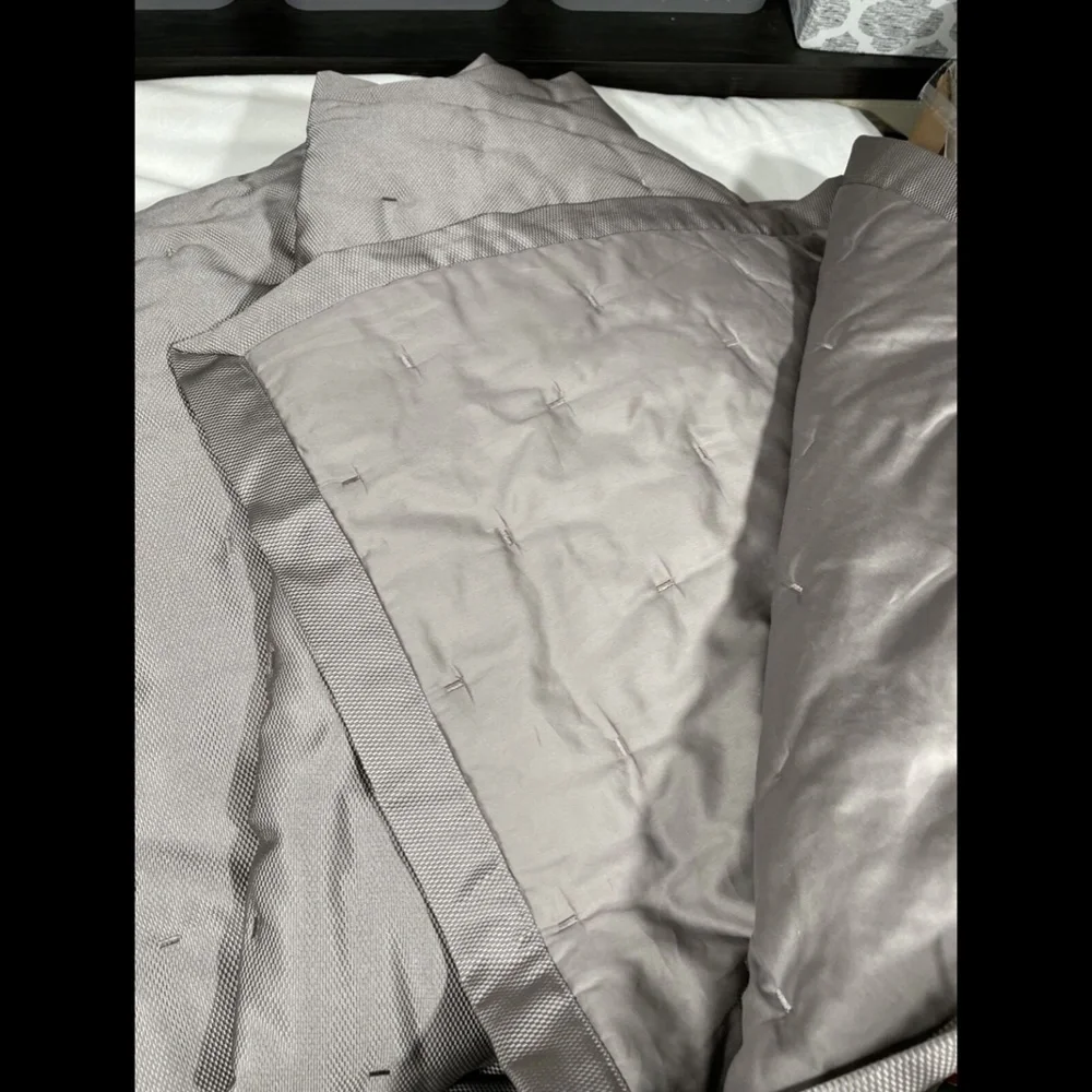 NEW‎ Hotel Collection Honeycomb Full Queen Coverlet